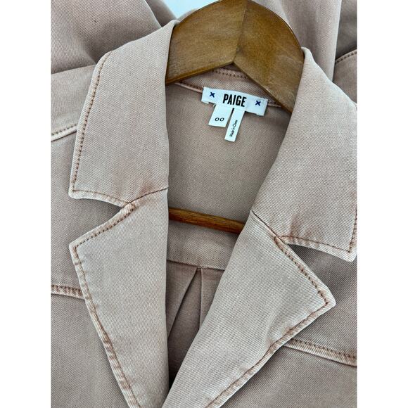 Paige Anthropologie Anessa Long Sleeve Jumpsuit in Vintage Rouge Glow - Picture 6 of 10